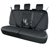 Ford Ranger 2016 Onwards Passenger Rear Triple Seat Cover Black FRRBLK-601