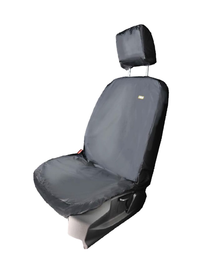 Ford Transit Courier 2015 Onwards Front Passenger Seat Cover Black CCPBLK-815