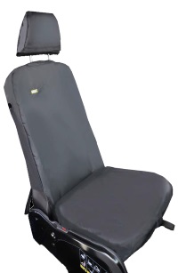 Ford Fiesta 2019 Onwards Front Fold and Dive Passenger Seat Cover Black CCFDBLK-821