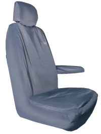 Renault Master 2011 Onwards Front Drivers Seat Cover Black RMDBLK-421